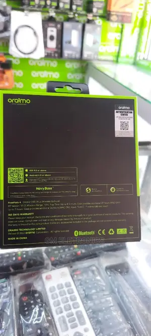 Oraimo Freepods 4 ANC Noise Cancellation Havy Bass Earbuds