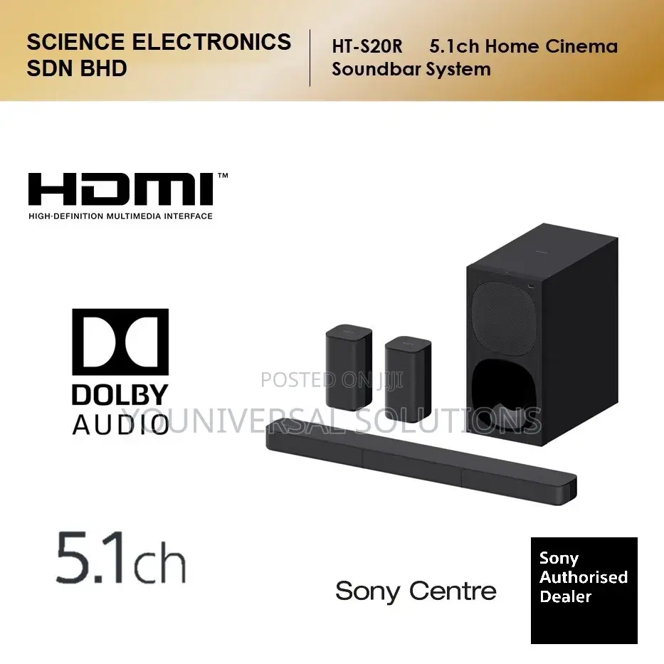 Sony S20R Sound Bar Systems