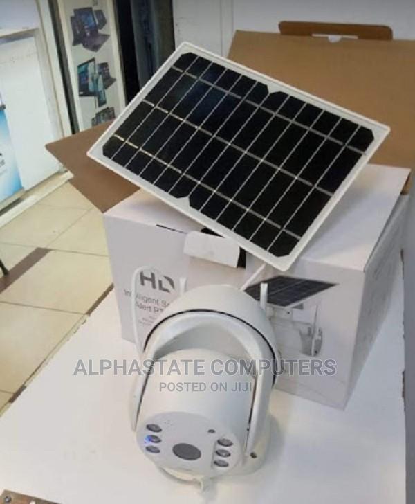 4G Solar Powered Camera- (4MP Color Night Vision, PTZ, Mo - main view