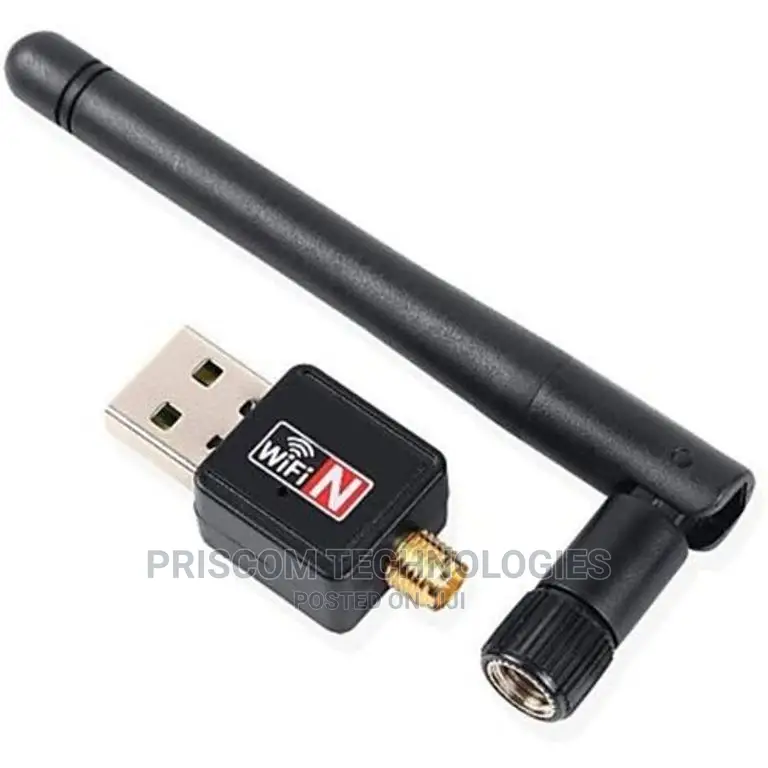 300 MBPS Usb Wireless Wifi Adapter Dongle (With Antennae)