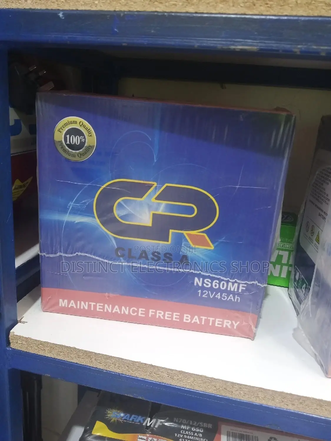 Class a Ns60mf 12v 45ah Maintenance Free Battery