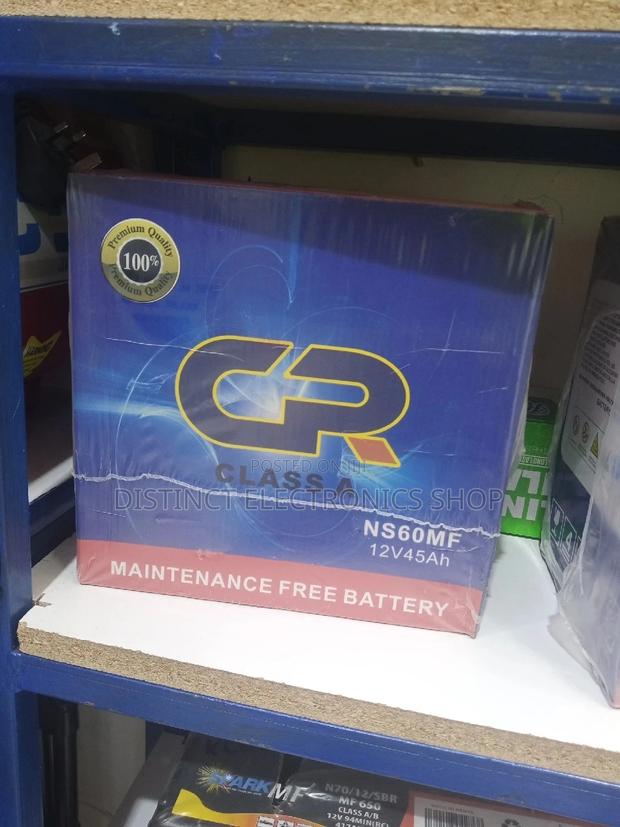 Class a Ns60mf 12v 45ah Maintenance Free Battery