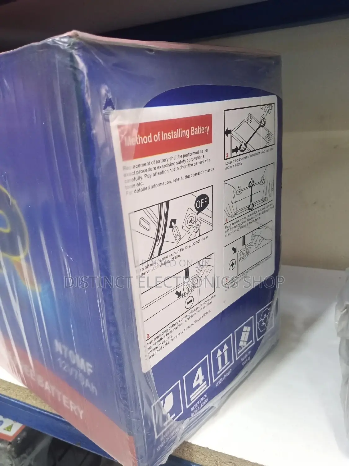 Class a N70mf 70ah Maintenance Free Battery