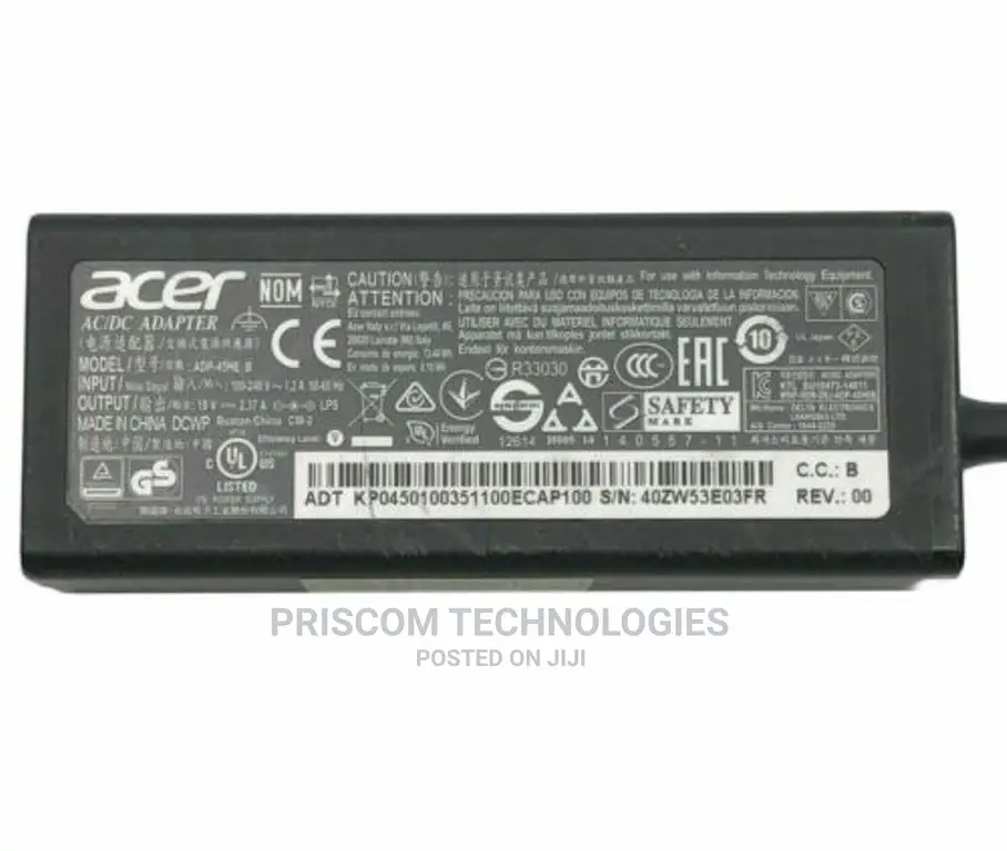 Laptop Adapter Charger for ACER Acer Travelmate 8132 8172 81