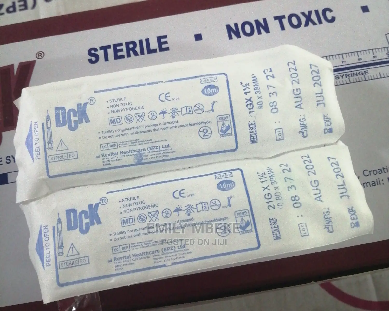 10ml DCK Single Use Syringe