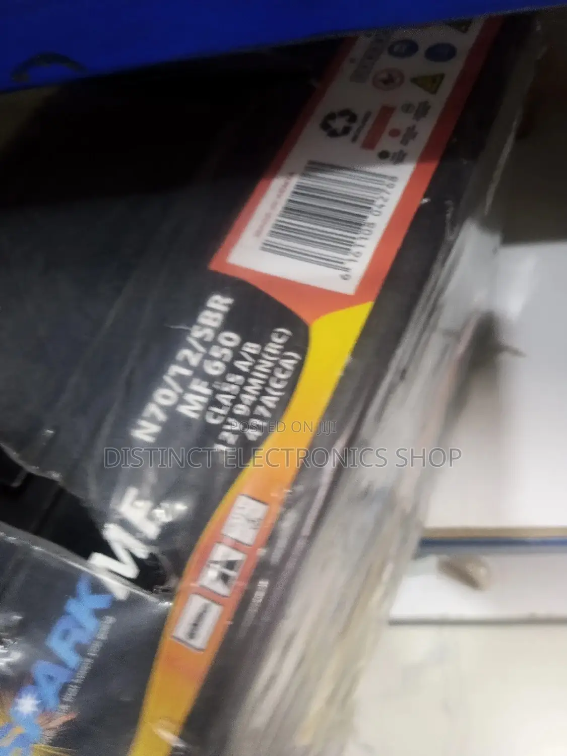 Spark N70 Maintenance Free Battery