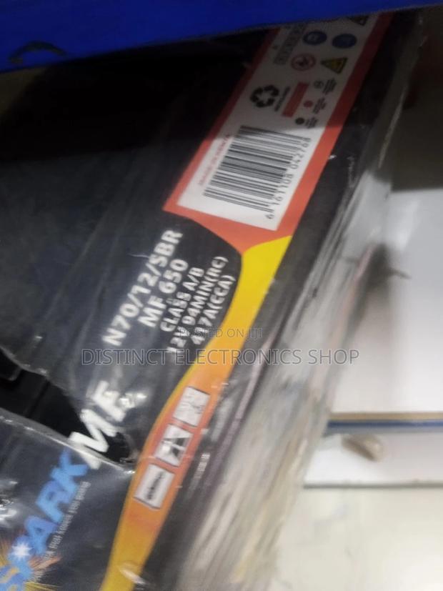 Spark N70 Maintenance Free Battery - thumbnail 3
