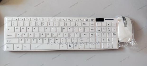 Wireless Keyboard and Mouse.Ultra Thin. Free Keyboard Cover
