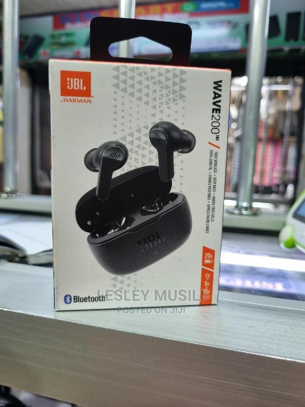 JBL Wave 200 Earbuds Black - thumbnail 2