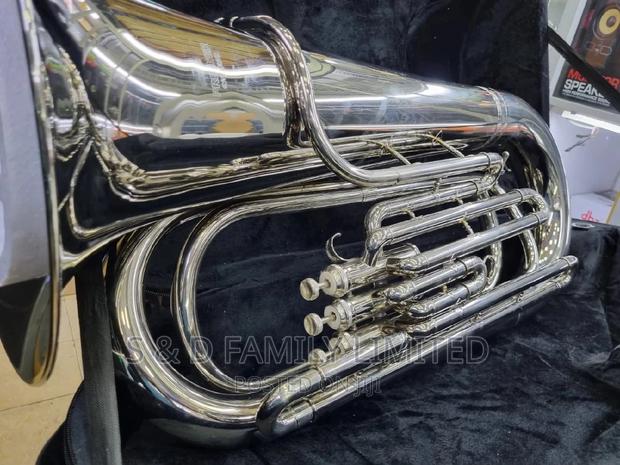 Silver Tuba Musical Instruments - main view
