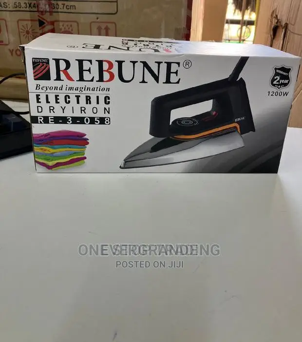 Dry Iron Box Rebune Brand New