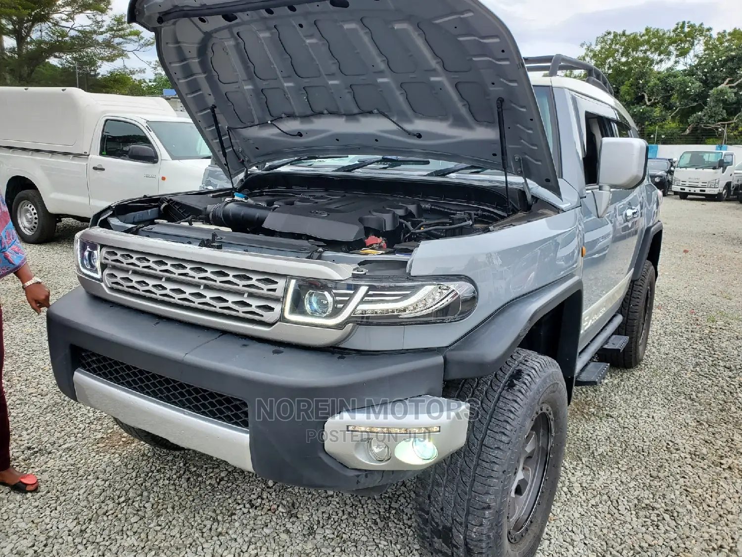 Toyota FJ Cruiser 2017 Gray