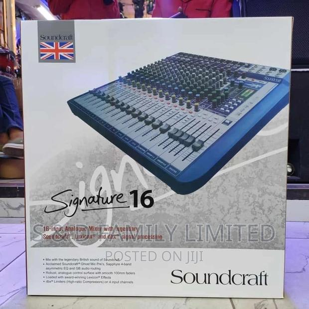 16 Channels Siganature Mixer - main view