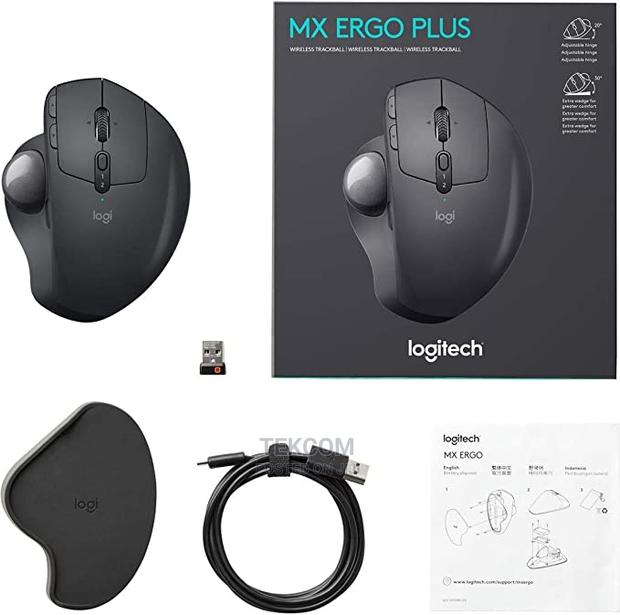 Logitech MX Ergo Wireless Trackball Mouse