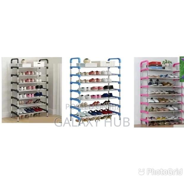7 Tier Adjustable Shoe Rack