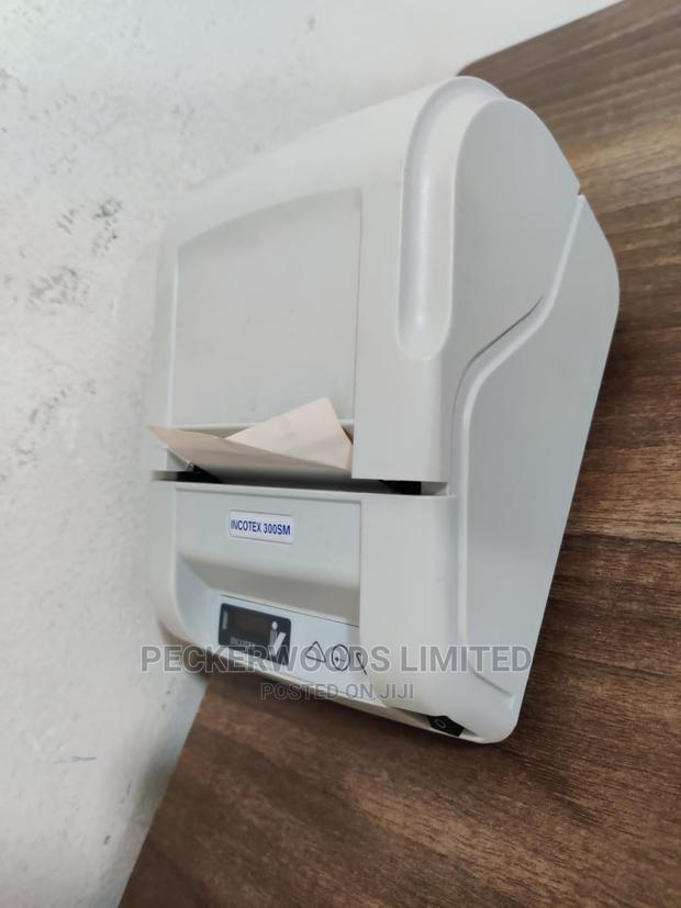 A White Fiscal Printer