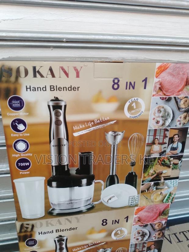 Sokany 8 In1 Food Processor - main view