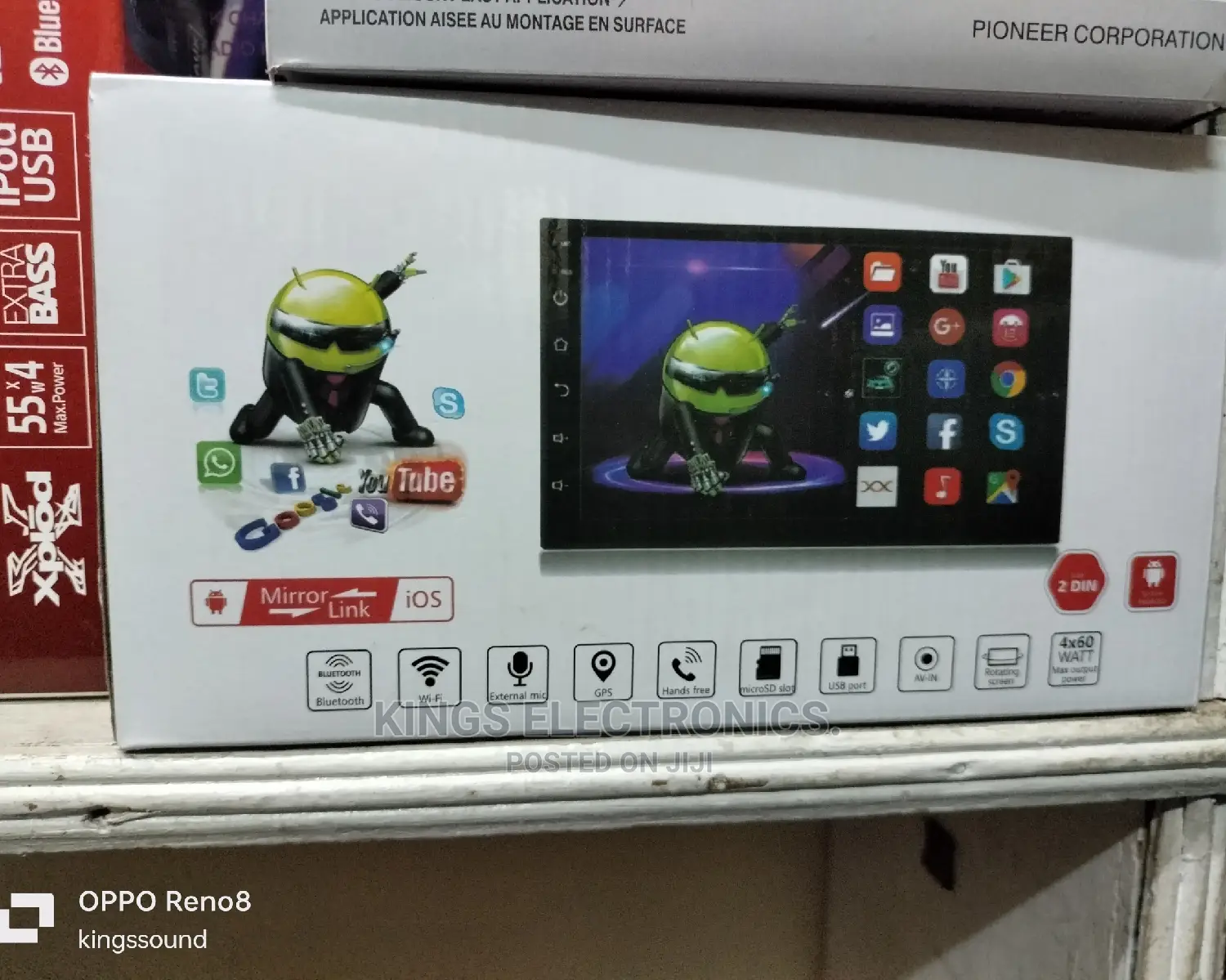 7inches Universal Android Car Screen.