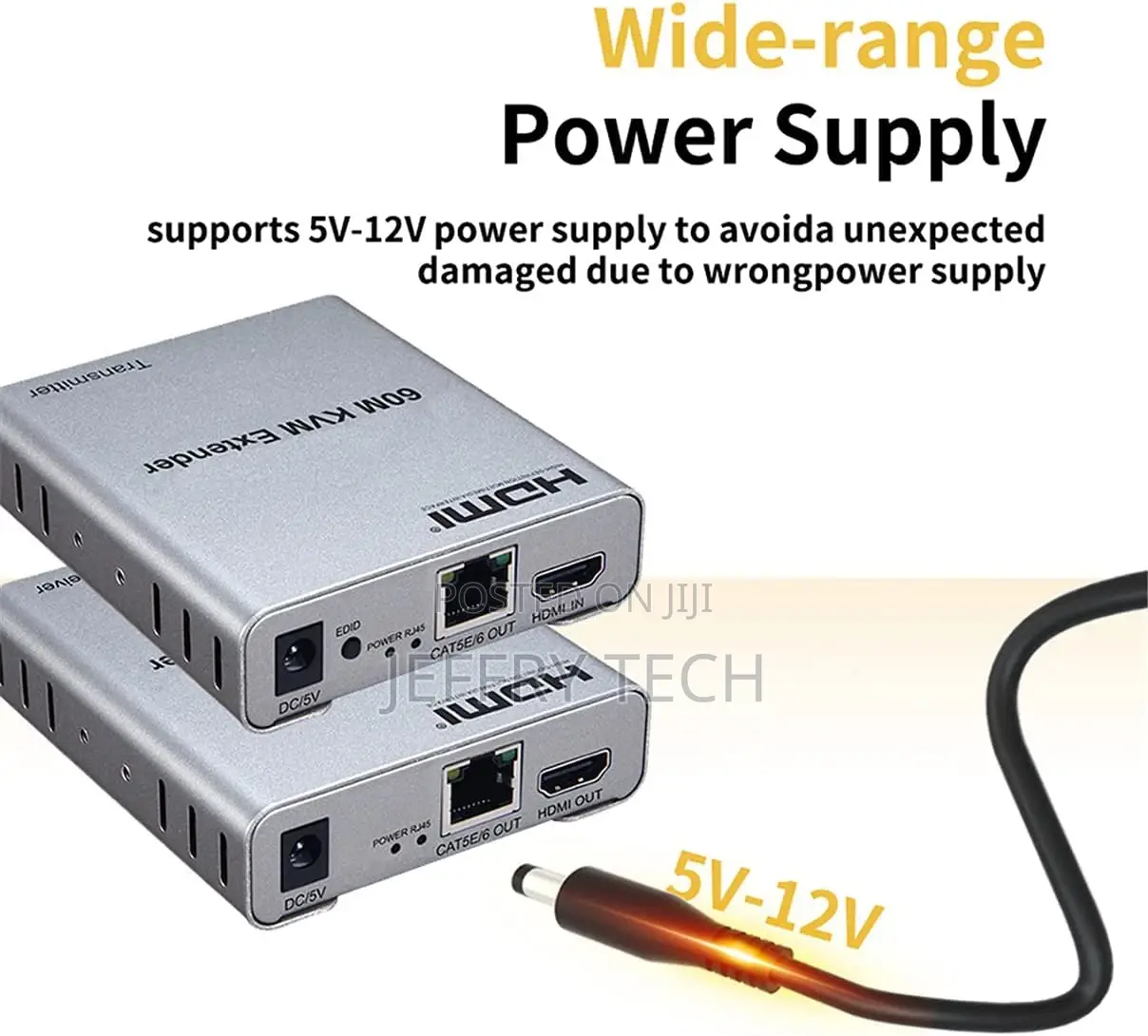 60M USB KVM HDMI Extender ,With 1080P R/L Audio by Cat5e Cat