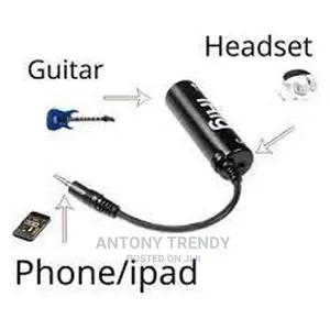 Guitar Interface Irig Converter Replacement Guitar for Phone