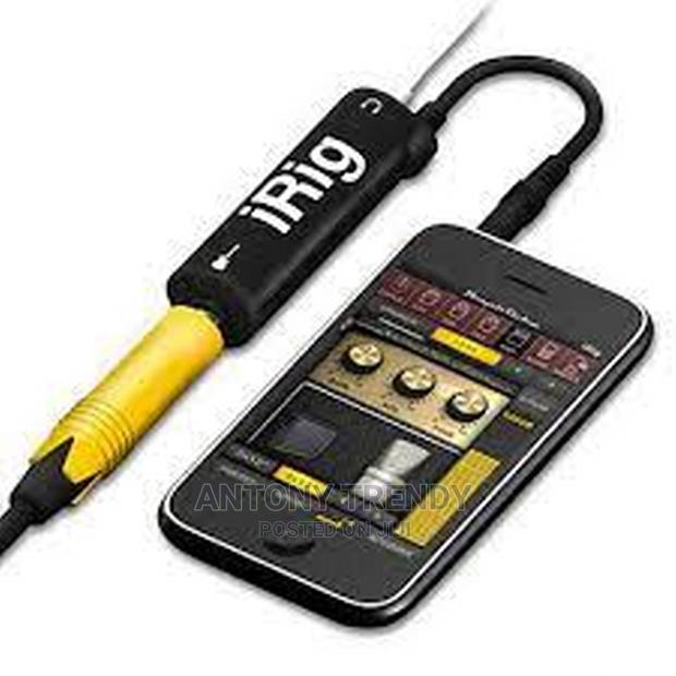 Guitar Interface Irig Converter Replacement Guitar for Phone - thumbnail 3