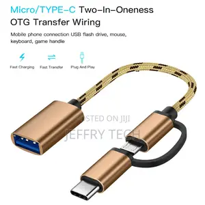 2 in 1 Type-C OTG Adapter Cable USB 3.0 to Micro USB Type C