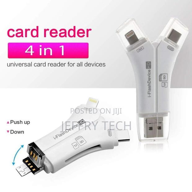 4 in 1 Micro Usb/Usb Type-C/Usb SD Card Reader for iPhone IP - thumbnail 3