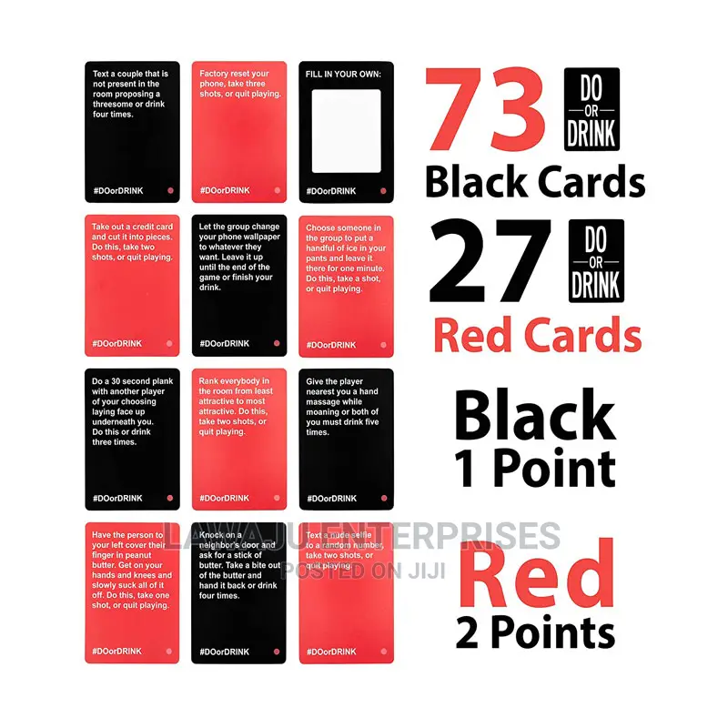 Do or Drink – Party Card Game – Expansion Pack #1