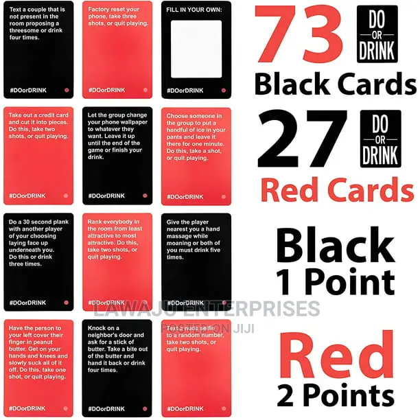 Do or Drink - Card Game - Expansion Pack #2 - Party Game