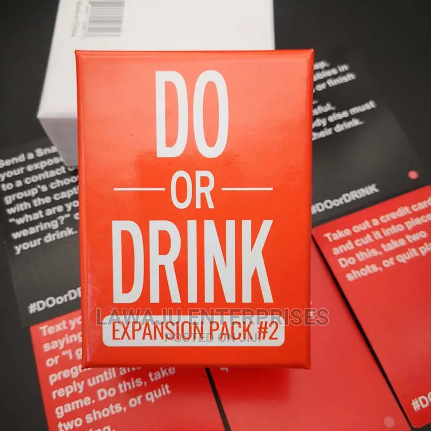 Do or Drink - Card Game - Expansion Pack #2 - Party Game