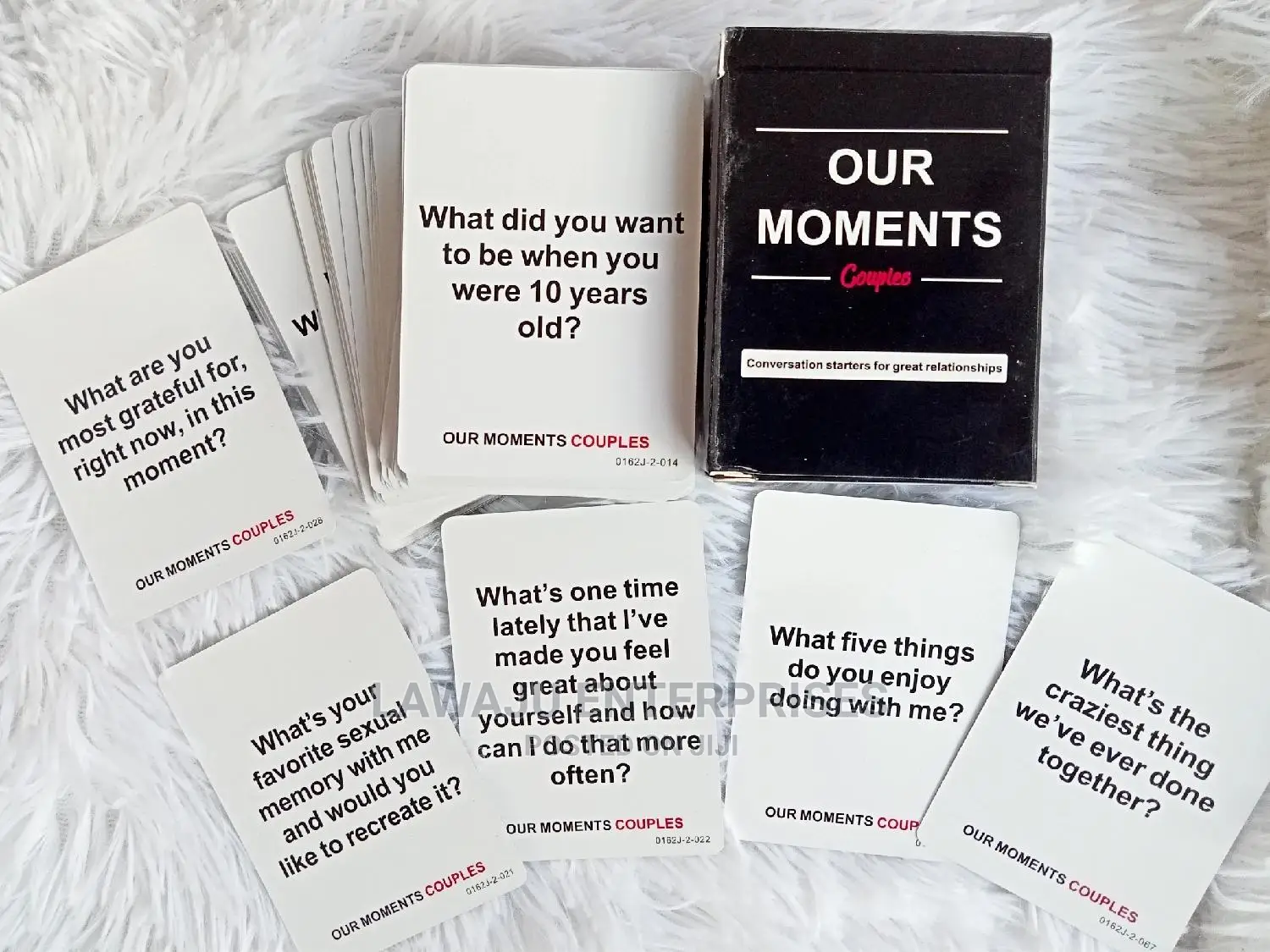 Our Moments Couples Card Game