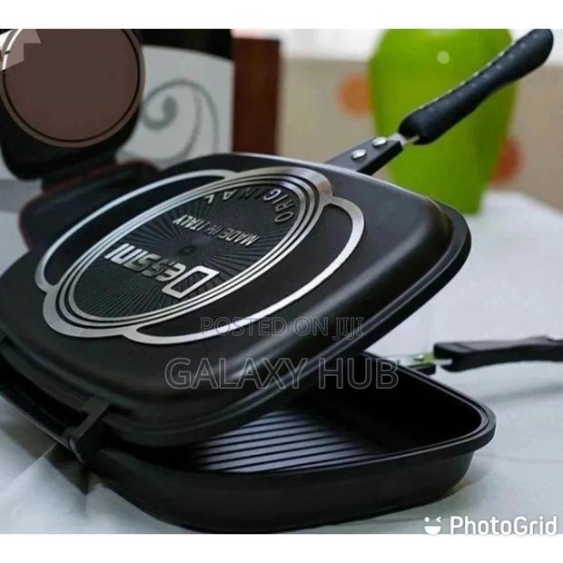 Dessini Double Grill Pan Black - thumbnail 2