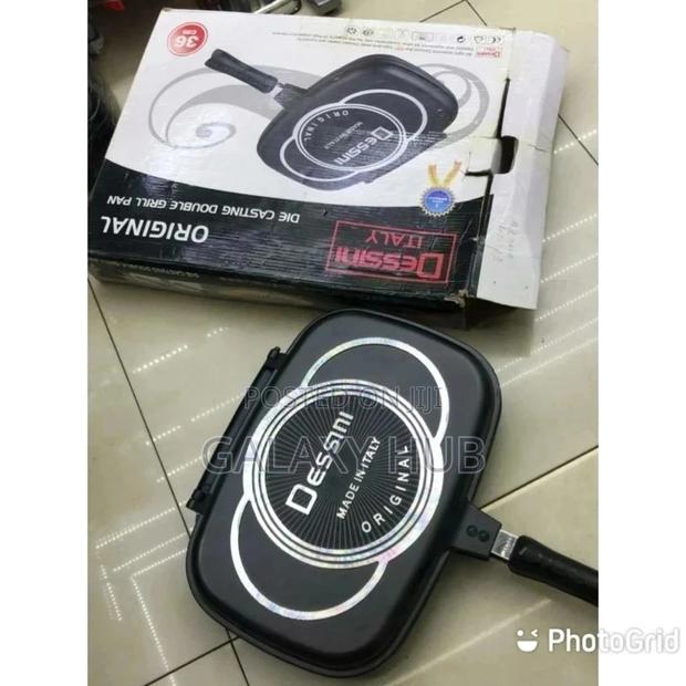 Dessini Double Grill Pan Black