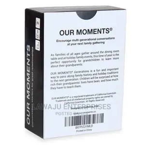 OUR MOMENTS Generations: 100 Cards Grandkids to Grandparents