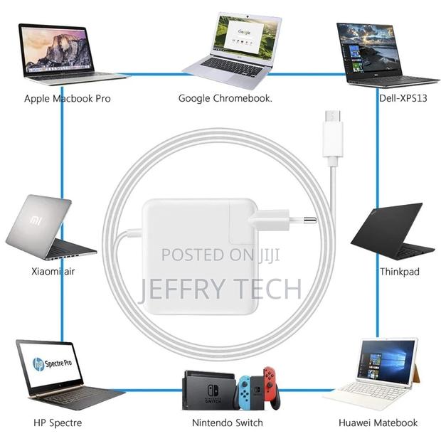 30W 61W 87W Pd Usb-C Notebook Laptops Power Adapter Type-C F - main view