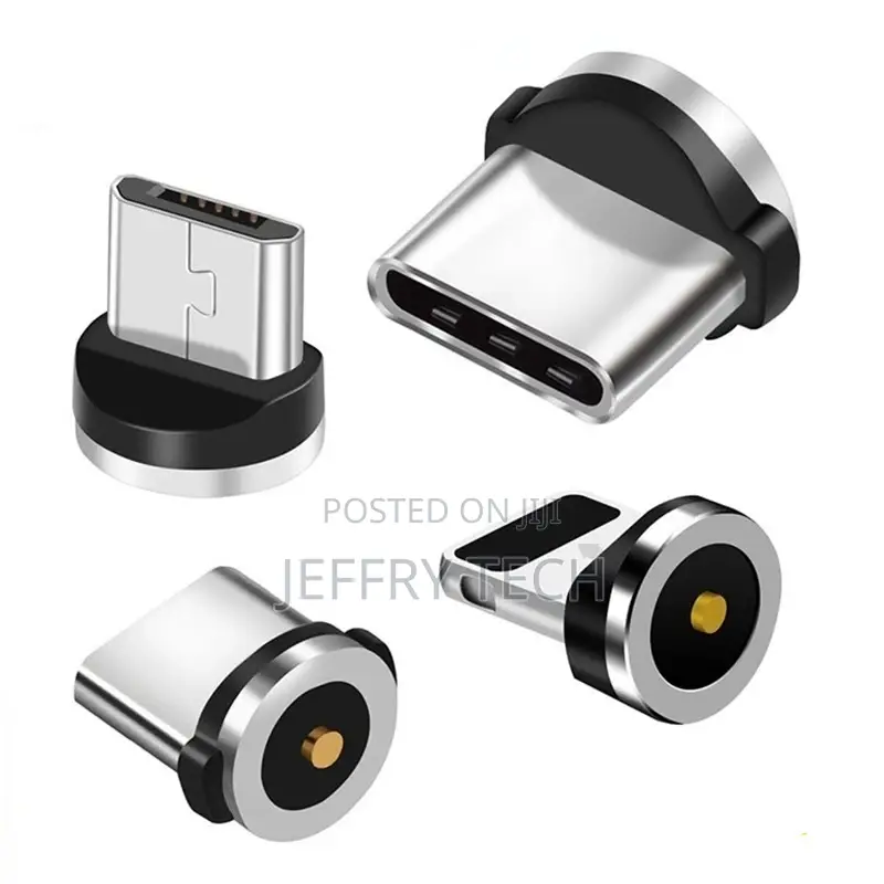 Magnetic Cable Plug Micro USB Type C USB C 8 Pin Plug Fast C