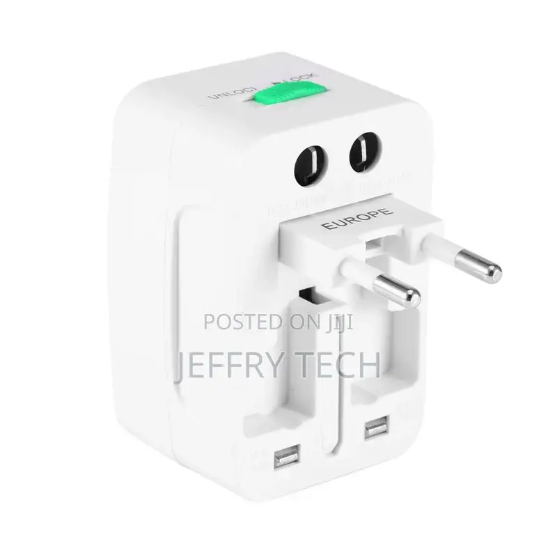 Universal World Wide Travel Charger Adapter Plug All in One