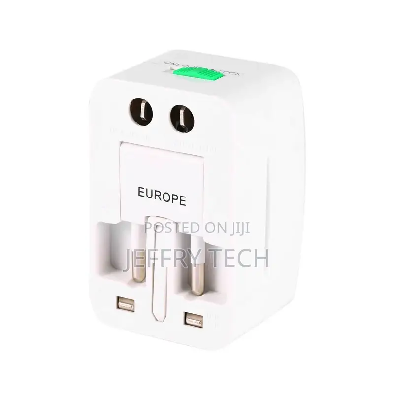 Universal World Wide Travel Charger Adapter Plug All in One