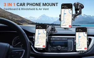 Car Phone Holder Sucker Car Phone Mount Stand GPS Telefon Mo