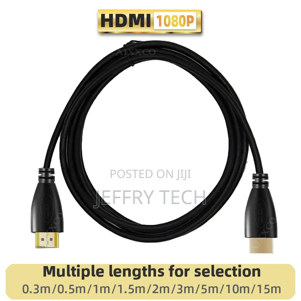 15M Gold Plated HDMI Cable 1.4 1080p 3D Video Cables for HDT