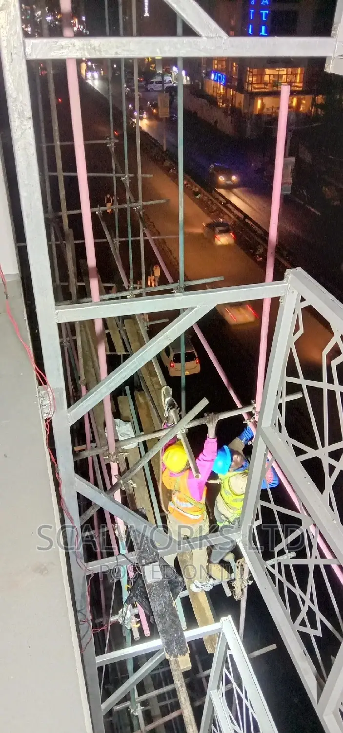 Clamps and Pipes Scaffolding