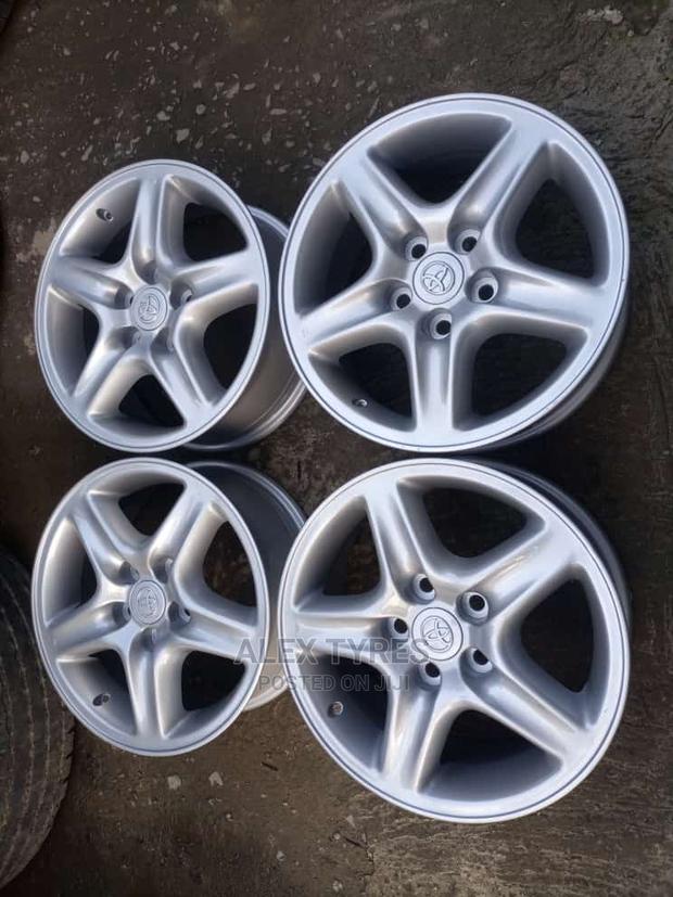 Size 16 Inches Rav4 Alloy Rims Set - main view