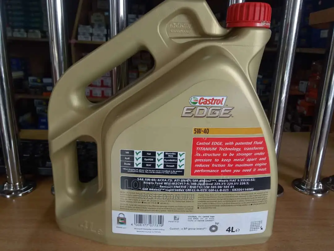 5w-40 Castrol Edge Oil