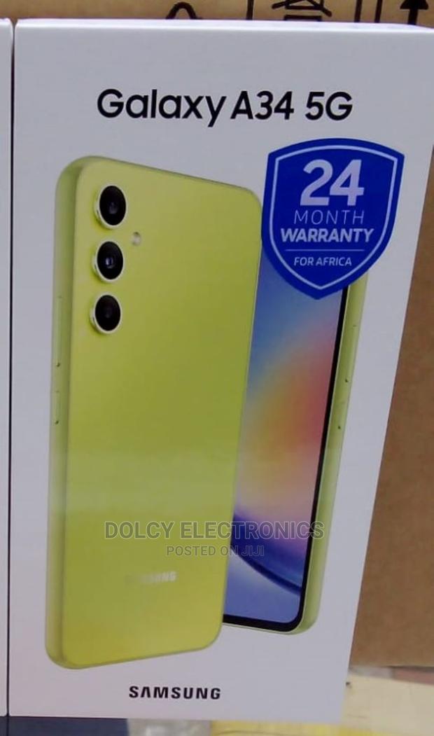 New Samsung Galaxy A34 128 GB Green