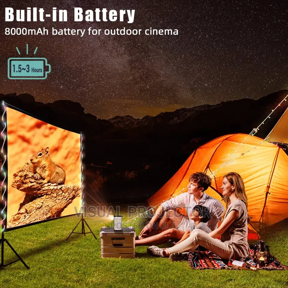 BYINTEK P70 Real 3D DPL Portable Battery Projector