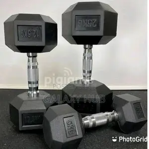 5 KGS Hexagon Dumbbell.