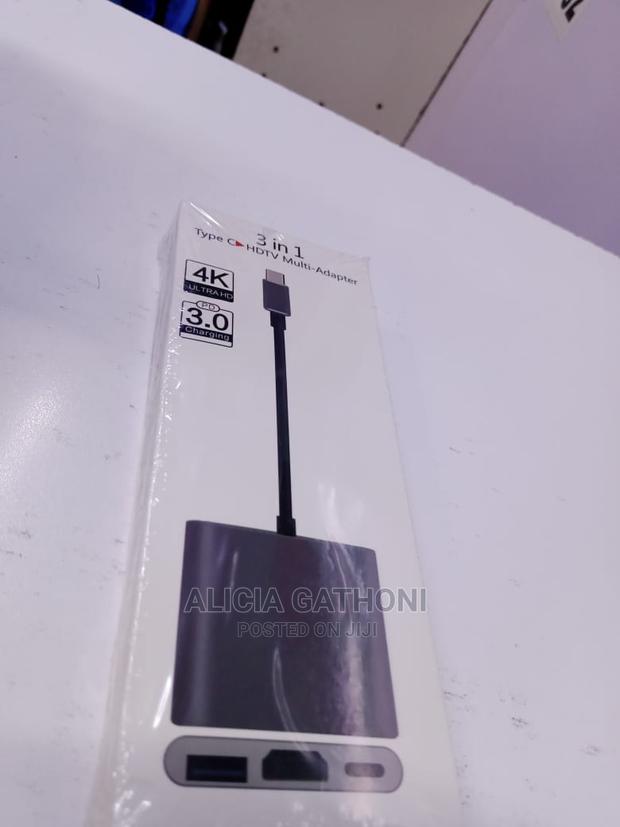 Type C+Hdmi+Usb+Type C Adapter