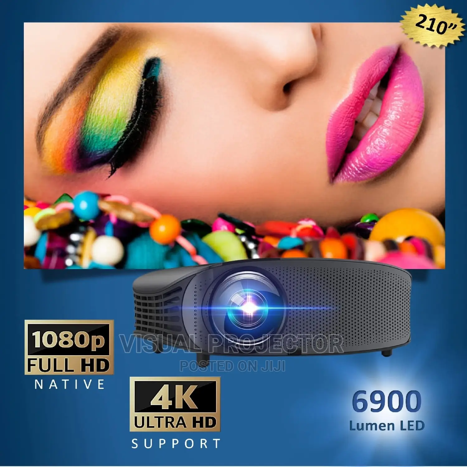 Egate 09 Android Dolby Digital Projector HDR
