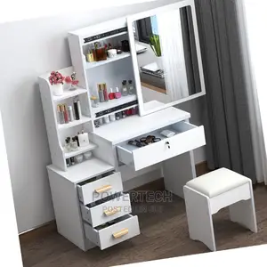 Dressing Table With Sliding Mirror