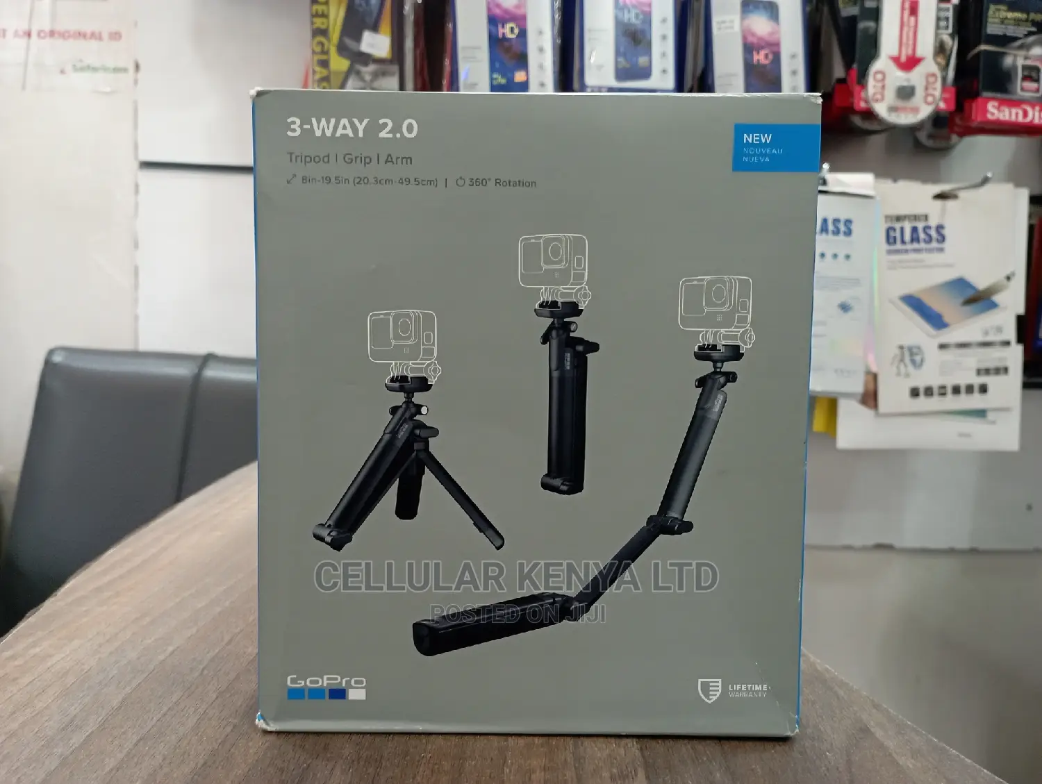 Gopro 3-Way 2.0 (Grip/Arm/Tripod)